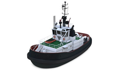 c4d气垫船交通工具模型