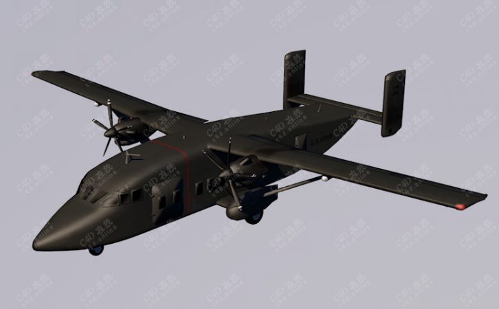 C-23运输机航模军事飞机模型