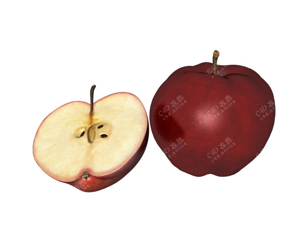 苹果水果模型