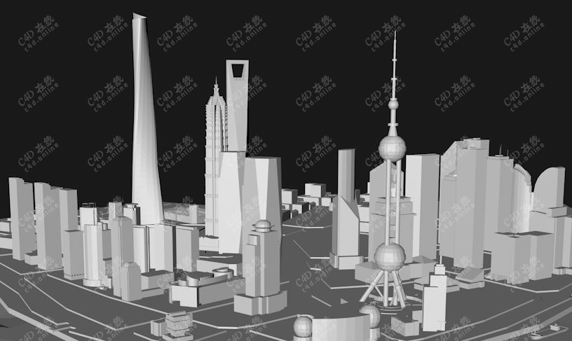 上海建筑模型