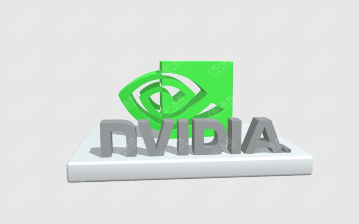 英伟达NVIDIA标志模型