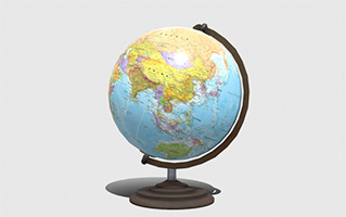 地理教学仪器地球仪模型