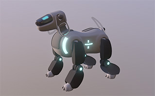 机器人机械狗电子狗玩具狗