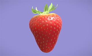 卡通精品水果草莓