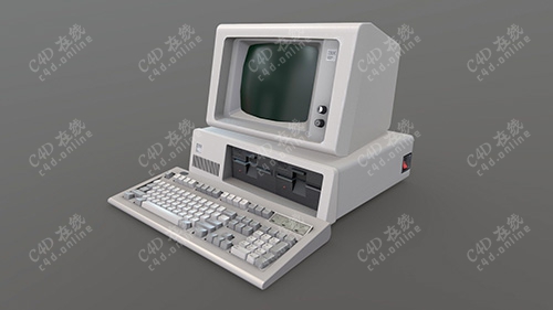 老式计算机IBM电脑