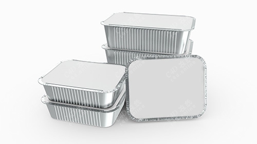 食品包装盒铝箔餐盒