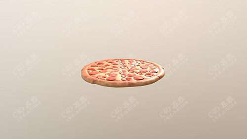 火腿培根披萨