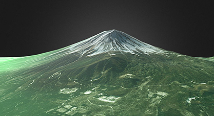 日本富士山火山活火山