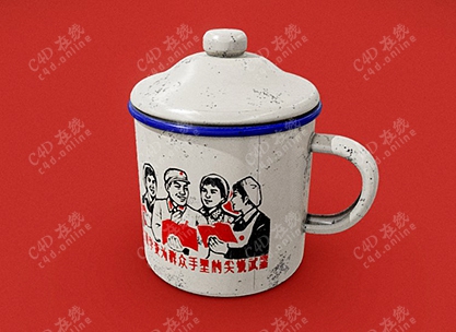 老式搪瓷杯茶杯茶碗