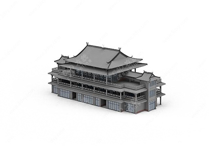 中国古代建筑宫殿城楼