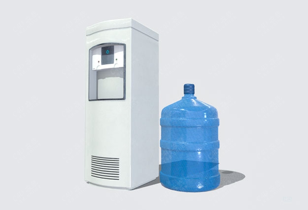 c4d饮水机桶装纯净水